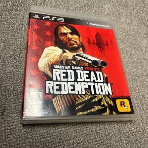 Red Dead Redemption PS3 PlayStation 3 Sony 2010 Complete Tested Manual